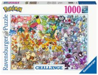 Puzzle - Challenge Pokémon - 1000 Teile Puzzles