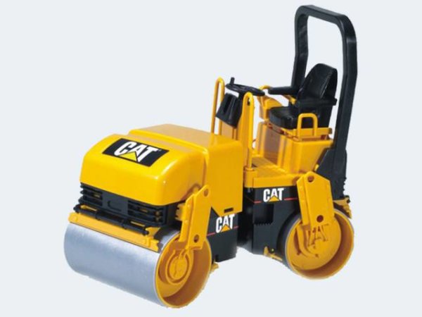 Bruder - Cat Tandem Vibrationswalze 18cm - 02433