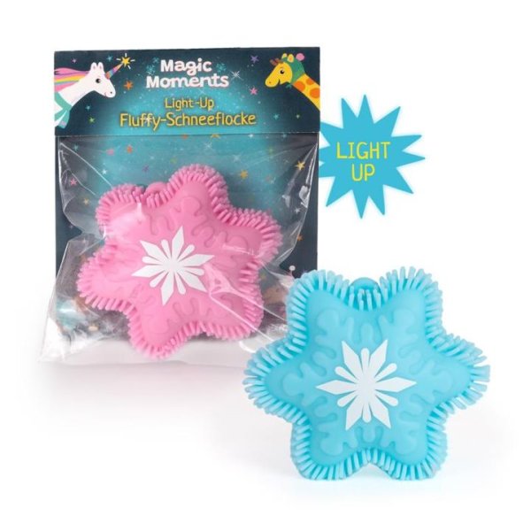 MAGIC MOMENTS Fluffy-Schneeflocke Light-Up