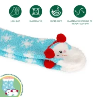 Legami Rutschfeste Socken - Schneemann Erwachsene
