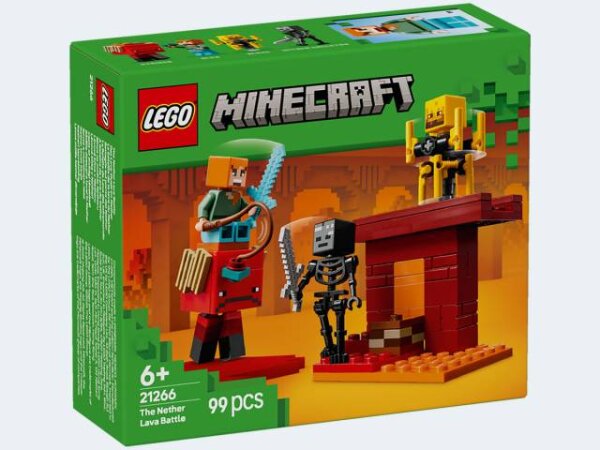 LEGO Minecraft Das Lava-Duell im Nether - 21266