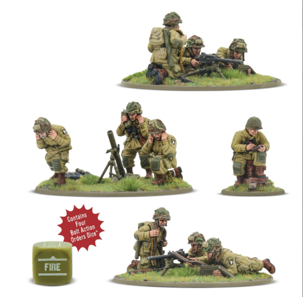 US Airborne (D-Day) Platoon Heavy Weapons Platoon
