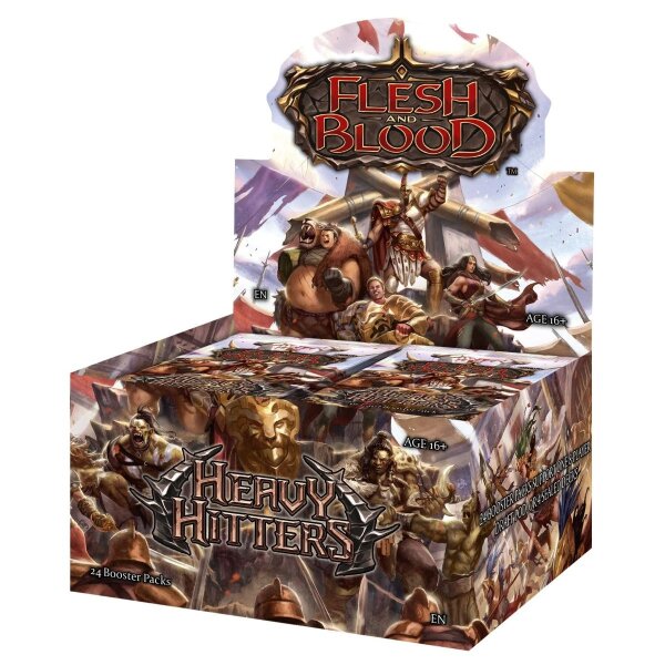Flesh & Blood: Heavy Hitters Boosterdisplay deutsch
