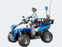 Bruder - bworld Polizei Quad mit Polizist und Ausstattung...