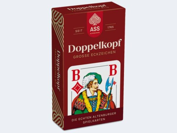Doppelkopf große Eckzeichen französisches Bild