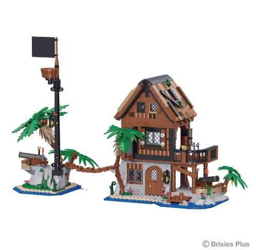 BRIXIES Plus - große Pirateninsel