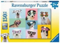 Puzzle - Witzige Hunde - 150 Teile XXL Puzzles