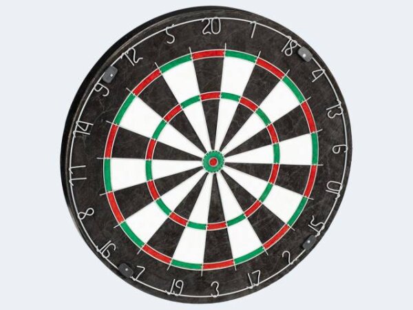 Dartscheibe Bristle Einsteiger 46x4cm inkl.6 Darts