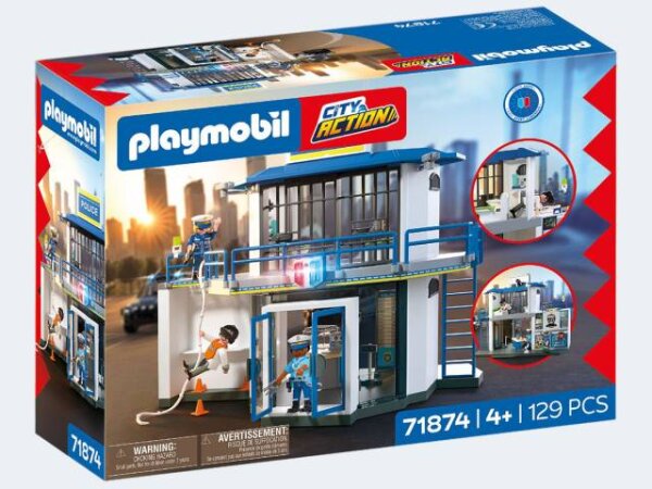 Playmobil Polizeiwache mit Fahndungsraum