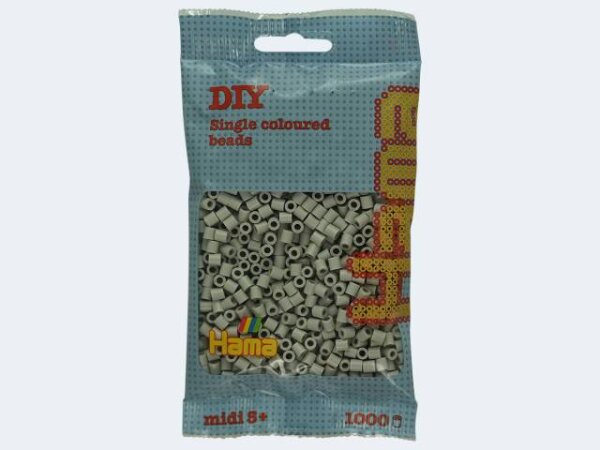 Hama 1000 Perlen Kieselgrau (Midi)