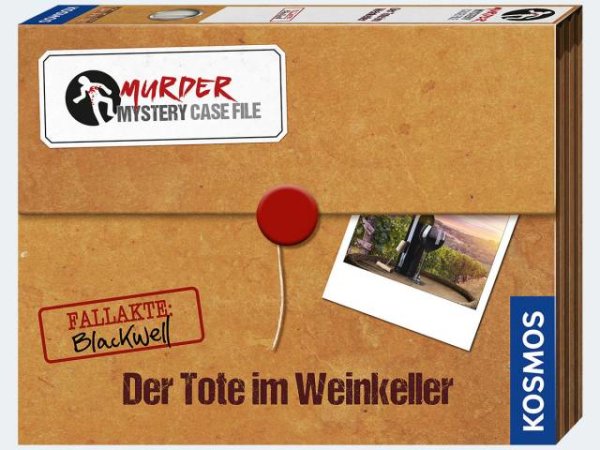 Murder Mystery Case File - Der Tote im Weinkeller