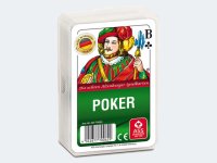 ASS, Poker französisches Bild, in Kunststoffetui