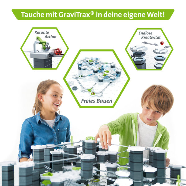 GraviTrax Katapult: Das interaktive Kugelbahnsystem