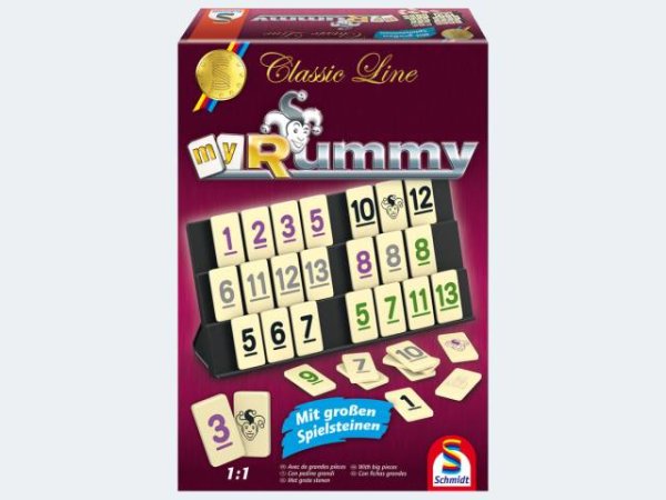 Classic Line, MyRummy mit großen Spielfiguren