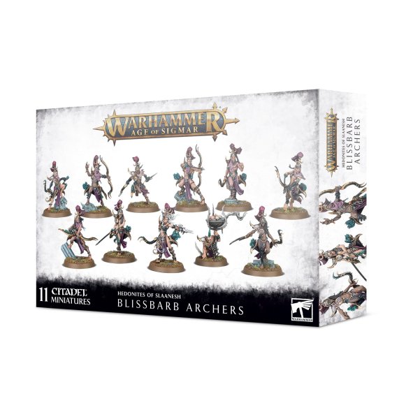 HEDONITES OF SLAANESH: BLISSBARB ARCHERS - Discontinued / alte Version