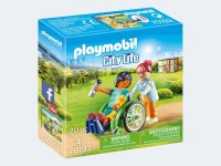 Playmobil - Patient im Rollstuhl - 70193