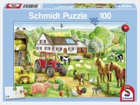 Puzzle - Fröhlicher Bauernhof100