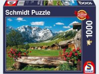 Puzzle - Blick ins Bergidyll__1000