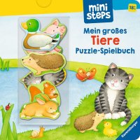 ministeps: Mein großes Tiere Puzzle-Spielbuch