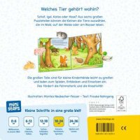 ministeps: Mein großes Tiere Puzzle-Spielbuch