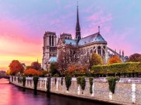Puzzle: Malerisches Notre Dame (1500 Teile)