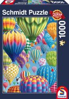 Puzzle - Bunte Ballone am Himmel__1000