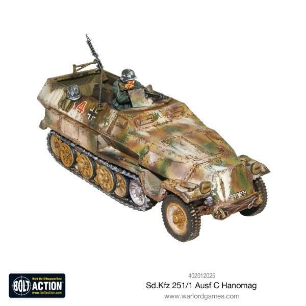 Hanomag Sd.Kfz 251/10 Avec Canon De 37 Mm – Solido / Gasoline – 1:50 (occasion)