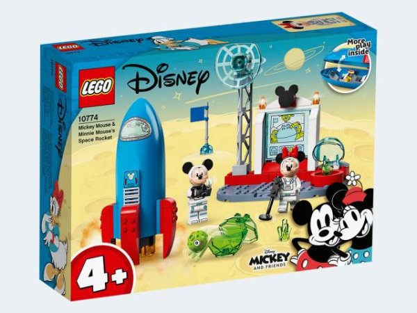LEGO Classic Mickeys und Minnies Weltraumrakete - 10774
