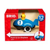 BRIO Push & Go Flugzeug