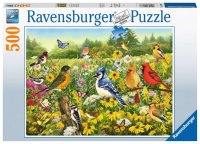 Puzzle - Vogelwiese - 500 Teile Puzzles