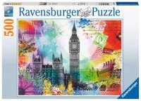 Puzzle - Grüße aus London - 500 Teile Puzzles