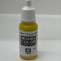 Vallejo Model Color: 009 Sandgelb (Sand Yellow), 17 ml (916)