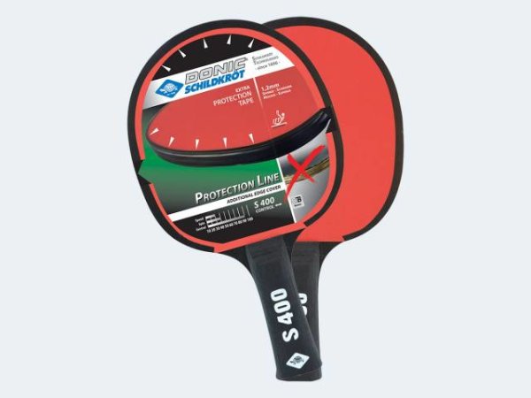Tischtennis-Schläger Schildkröt mit Kantenschutz