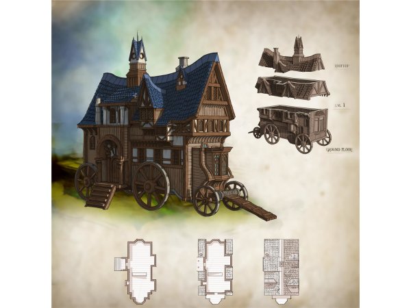Spiritdale: Main Building 3 – Tabletop Terrain | Spielebude
