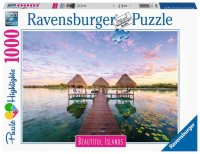 Puzzle - Paradiesische Aussicht - 1000 Teile Puzzles