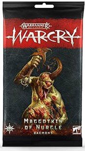 WARCRY: NURGLE DAEMONS CARDS - Discontinued / alte Version