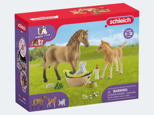Schleich Horse Club Sarahs Tierbaby Pflege - 42432