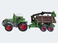 Traktor mit Forstanhänger