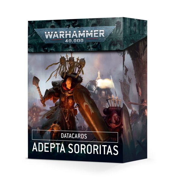 DATACARDS: ADEPTA SORORITAS (ENGLISH) - Discontinued / alte Version