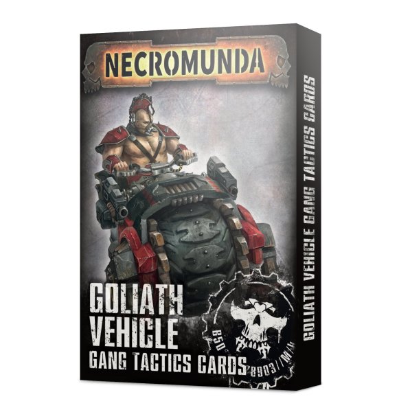 NECROMUNDA: GOLIATH VEHICLE CARDS - Discontinued / alte Version