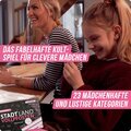 DENKRIESEN - STADT LAND VOLLPFOSTEN® - GIRLS EDITION "Mädchenrunde."- A4