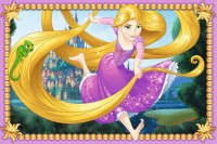 Puzzle - Funkelnde Prinzessinnen - 6 Teile Wuerfelpuzzles