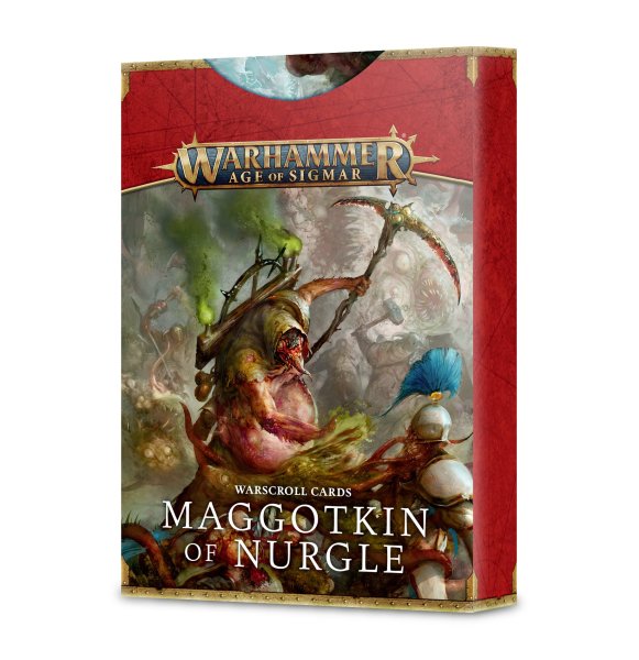 WARSCROLLS: MAGGOTKIN OF NURGLE (ENG) - Discontinued / alte Version