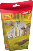 Schleich Wild Wolfsmutter mit Welpen - 42472