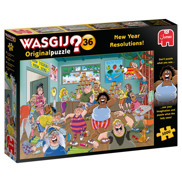 Wasgij Original 36 - Gute Vorsätze fürs neue Jahr! - 1000 Teile