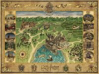 Puzzle - Hogwarts Karte - 1500 Teile Puzzles