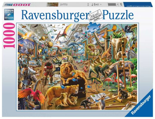 Chaos in der Galerie - Ravensburger - Puzzle für Erwachsene