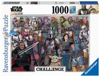 Puzzle - Challenge Star Wars Mandalorian - 1000 Teile Puzzles