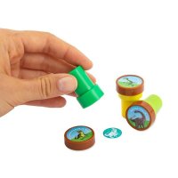 Dinosaurier-Arten Stempel selbstfärbend, 6-fach sortiert