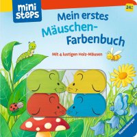 ministeps: Mein erstes Mäuschen-Farbenbuch